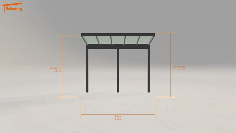 #DE Schweng Terrassenüberdachung S350 (ID g7bxvq)