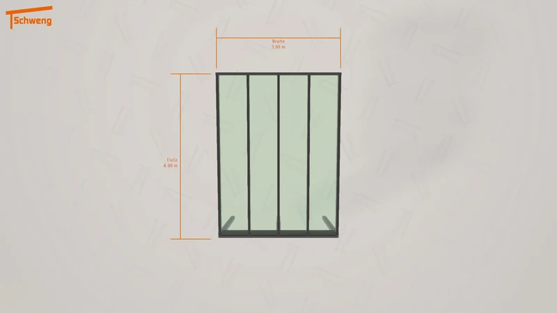 #DE Schweng Terrassenüberdachung S400 (ID 9wdq3v)
