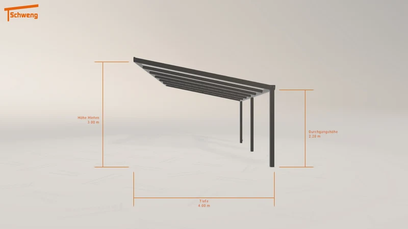 #DE Schweng Terrassenüberdachung S400 (ID jj3rpw)