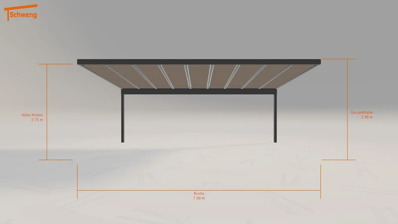 #AT Schweng Terrassenüberdachung S400 (ID w3ryjw)