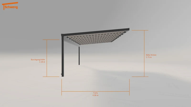 #AT Schweng Terrassenüberdachung S400 (ID w3ryjw)