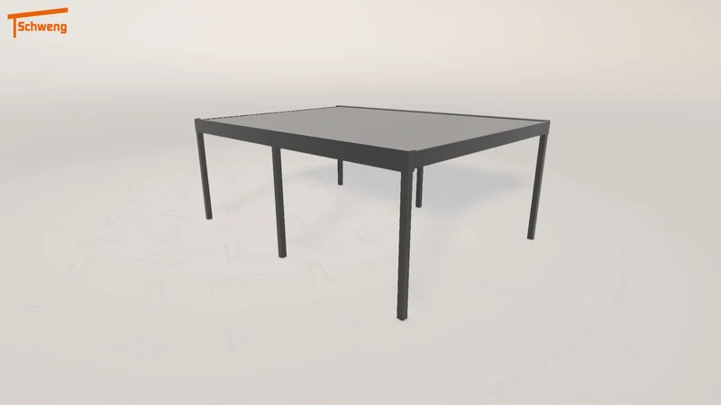 #CH Schweng Flachdachcarport C600 (ID dvwzd3)