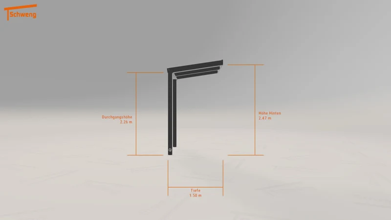 #DE Schweng Terrassenüberdachung S350 (ID g7bpdd)