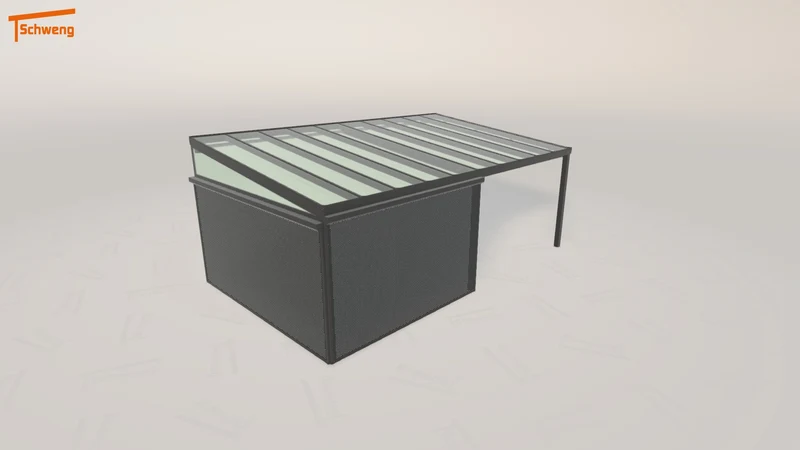 #DE Schweng Terrassenüberdachung S400 (ID pb3rx2)