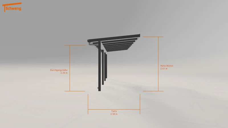 #DE Schweng Terrassenüberdachung S350 (ID x7kj8b)