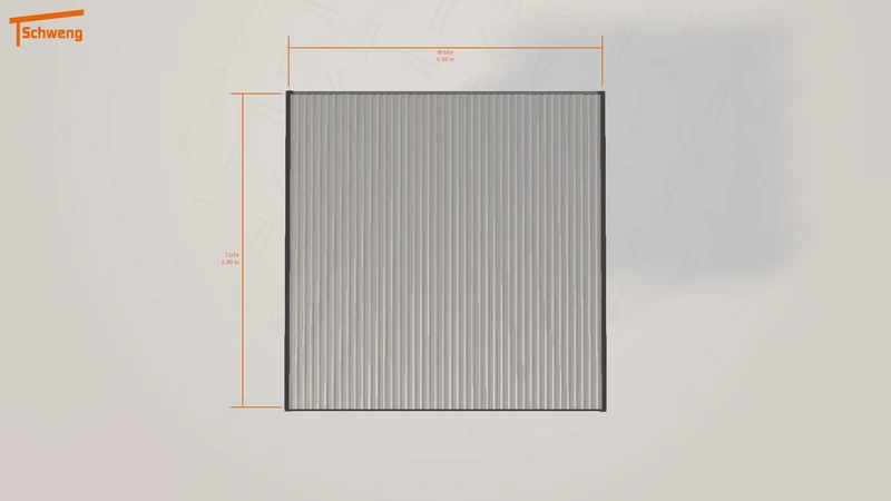 #DE Schweng Flachdachcarport C600+ (ID 5mgzmk) #MTG