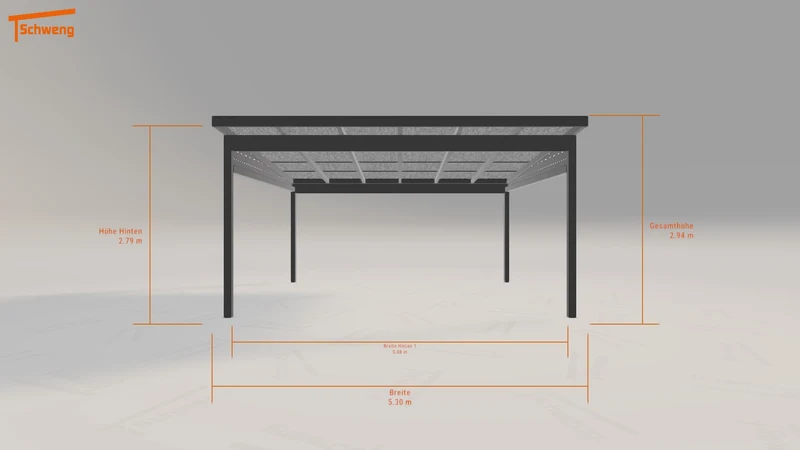 #DE Schweng Pultdachcarport S400 (ID pb3w7z) #MTG