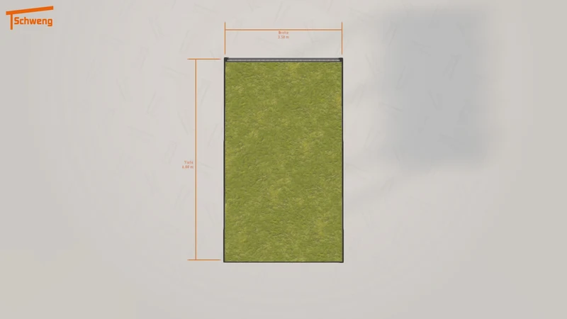 #DE Schweng Flachdachcarport C600+ (ID 85rg27) #MTG