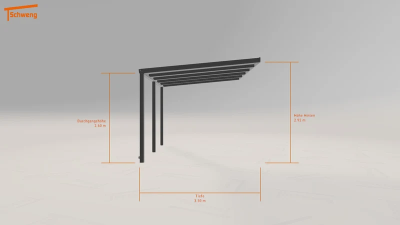 #DE Schweng Terrassenüberdachung S350 (ID x7kgpn)