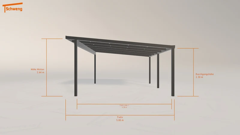 #DE Schweng Pultdachcarport S400 (ID 5mgvxd) #MTG