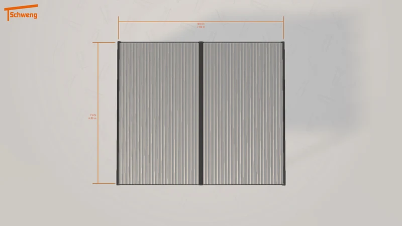 #DE Schweng Flachdachcarport C600 (ID 2qgmy9) #MTG