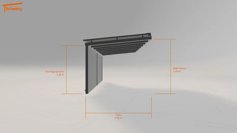 #DE Schweng Terrassenüberdachung S350 (ID x7k2xg)