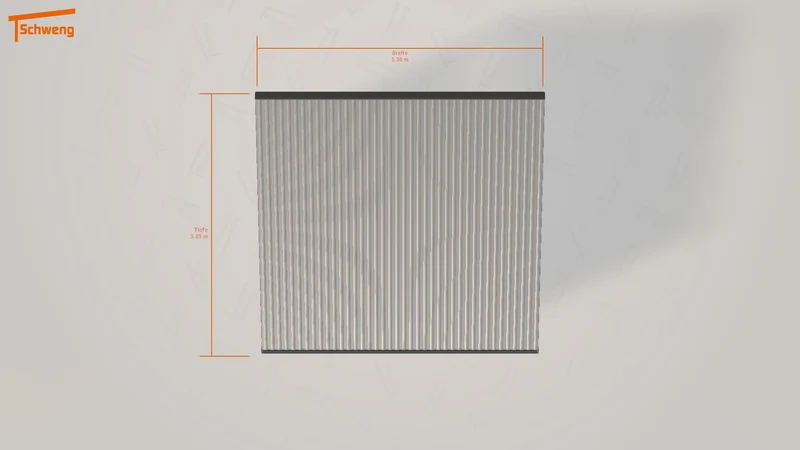 #DE Schweng Pultdachcarport S400 (ID w3rw3v)