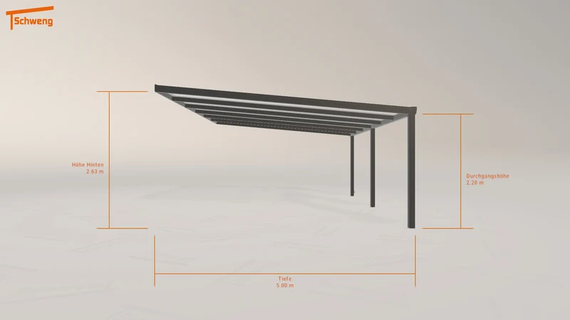 #DE Schweng Pultdachcarport S400 (ID 42gd4v)