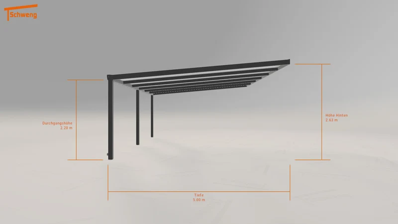 #DE Schweng Pultdachcarport S400 (ID 42gd4v)
