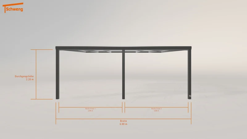 #DE Schweng Pultdachcarport S400 (ID rj3qpz) #MTG