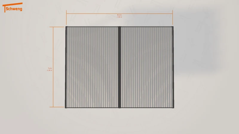 #CH Schweng Flachdachcarport C600 (ID 2qg7br) #MTG