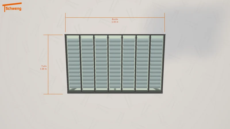 #DE Schweng Terrassenüberdachung S400 (ID k237rj)