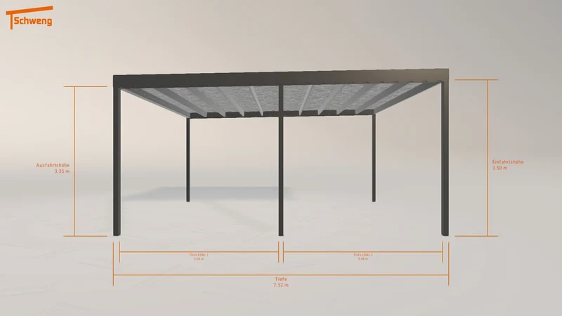 #DE Schweng Flachdachcarport C600 (ID 2qg8x7) #MTG