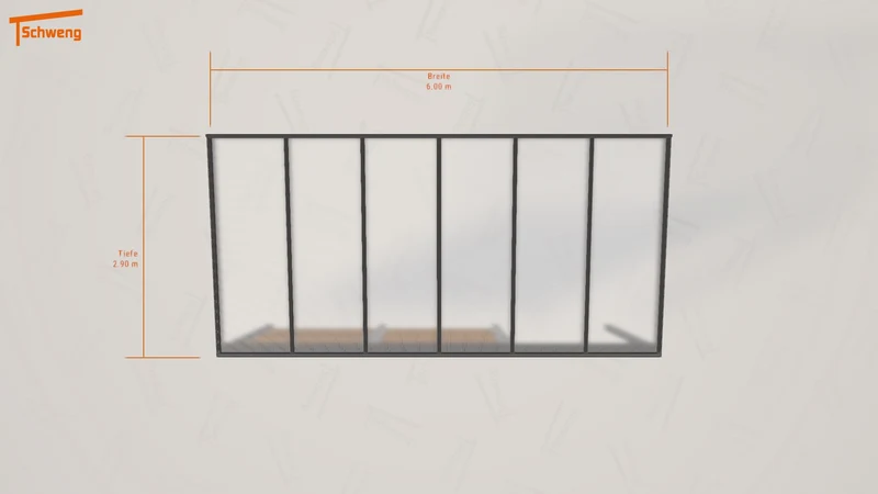 #DE Schweng Pultdachcarport S350 (ID x7kmk8) #MTG