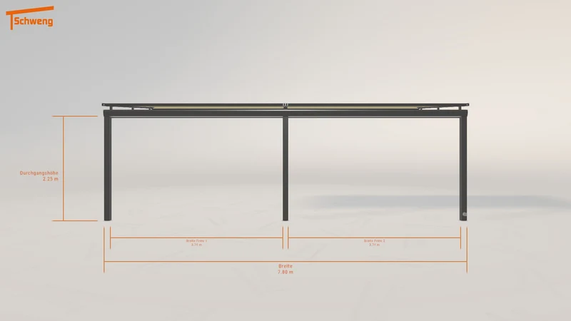 #DE Schweng Terrassenüberdachung S400 (ID mj3z3v)