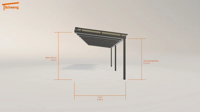 #DE Schweng Terrassenüberdachung S400 (ID mj3z3v)