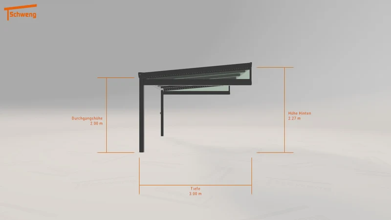 #DE Schweng Terrassenüberdachung S400 (ID bk8n2q)