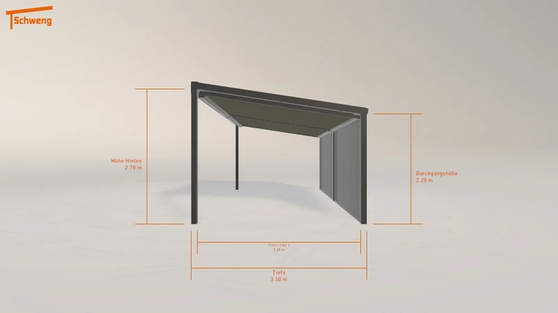 #DE Schweng Terrassenüberdachung S350 (ID ygk4xp) #MTG
