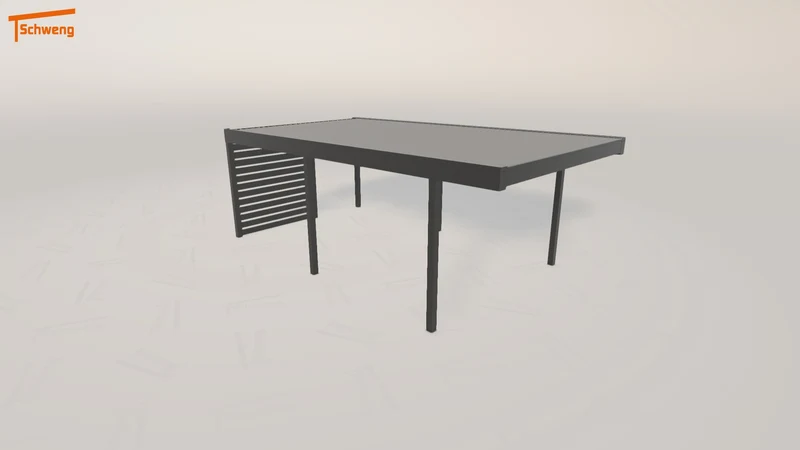 #DE Schweng Flachdachcarport C600 (ID x7krbn) #MTG