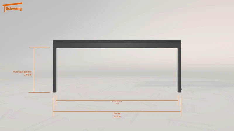 #DE Schweng Terrassenüberdachung S400 (ID rj3gd5)