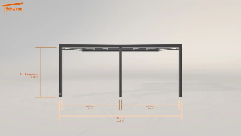 #DE Schweng Terrassenüberdachung S400 (ID jj3rmw)