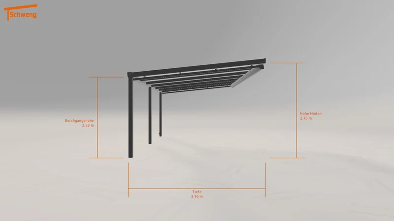 #DE Schweng Terrassenüberdachung S400 (ID jj3rmw)