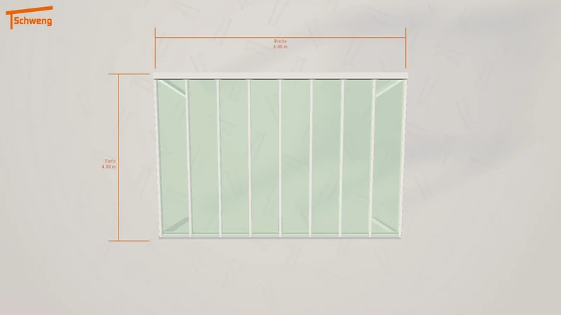 #DE Schweng Terrassenüberdachung S400 (ID x7k5qj)