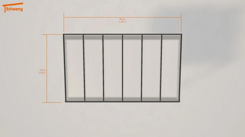 #DE Schweng Terrassenüberdachung S400 (ID 5mg95v)
