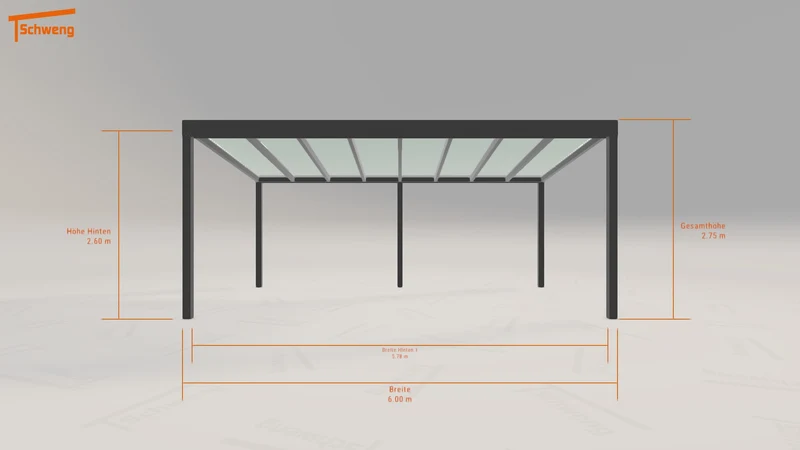 #DE Schweng Terrassenüberdachung S400 (ID mj3rw3)