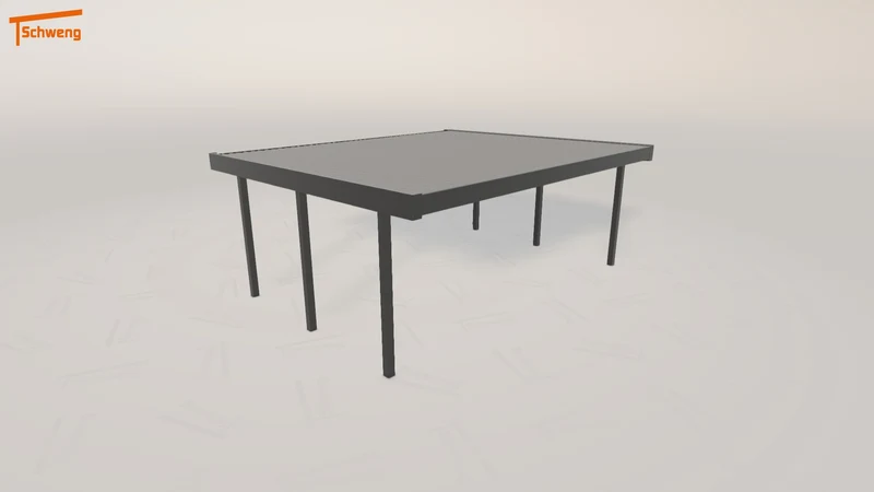 #DE Schweng Flachdachcarport C600 (ID 5mgbyv) #MTG
