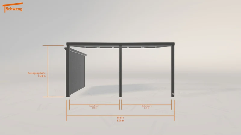 #DE Schweng Terrassenüberdachung S400 (ID zbkpnv)