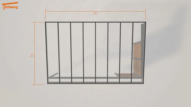 #DE Schweng Pultdachcarport S400 (ID rj39rp) #MTG