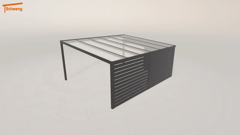 #DE Schweng Pultdachcarport S400 (ID g7b5j4)