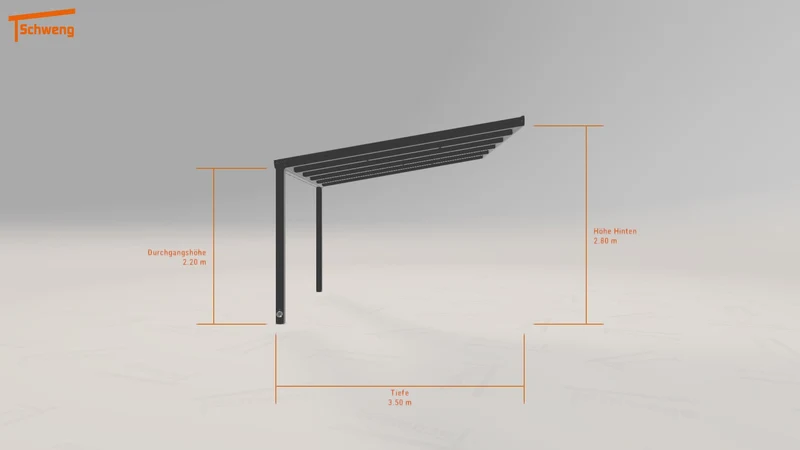 #DE Schweng Terrassenüberdachung S350 (ID mj3x2g)