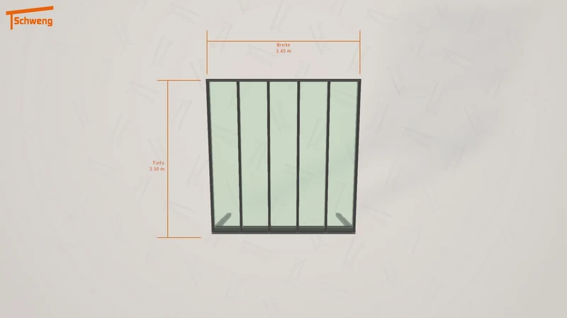 #DE Schweng Terrassenüberdachung S350 (ID mj3x2g)