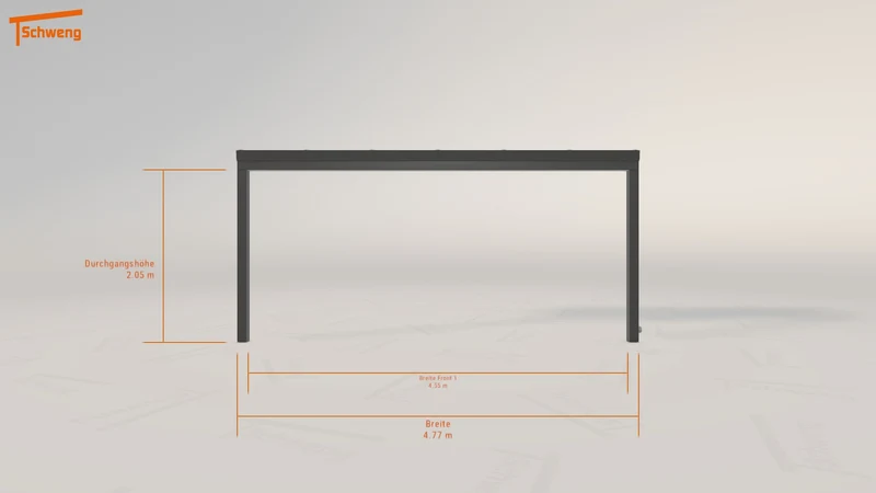 #DE Schweng Terrassenüberdachung S350 (ID 85b3jm)