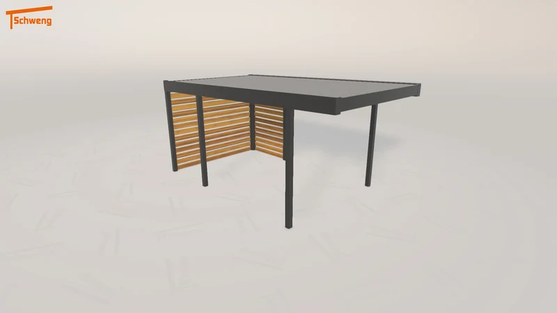 #DE Schweng Flachdachcarport C600 (ID x7nbzj) #MTG