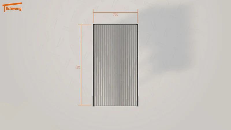 #DE Schweng Flachdachcarport C600 (ID x7nbzj) #MTG