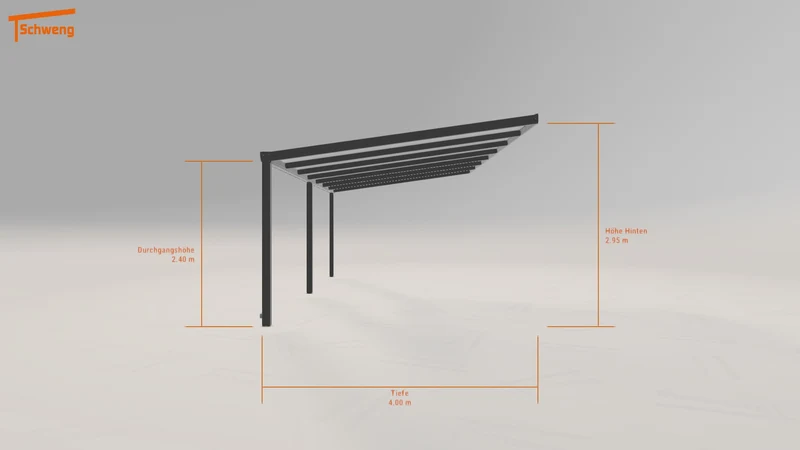 #DE Schweng Pultdachcarport S400 (ID 77gvwp) #MTG