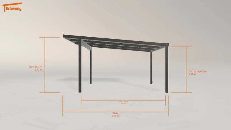 #DE Schweng Pultdachcarport S400 (ID pb3nnv) #MTG