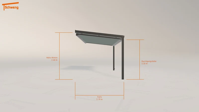 #AT Schweng Terrassenüberdachung S350 (ID zbk7qw)