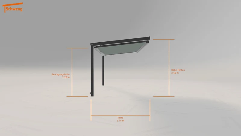 #AT Schweng Terrassenüberdachung S350 (ID zbk7qw)
