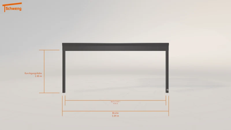 #DE Schweng Terrassenüberdachung S400 (ID 77gz5p)