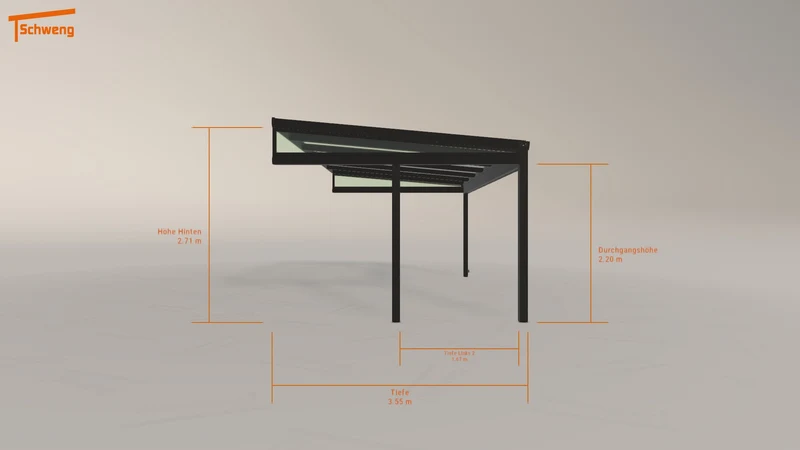 #DE Schweng Terrassenüberdachung S350 (ID ygk4ng)